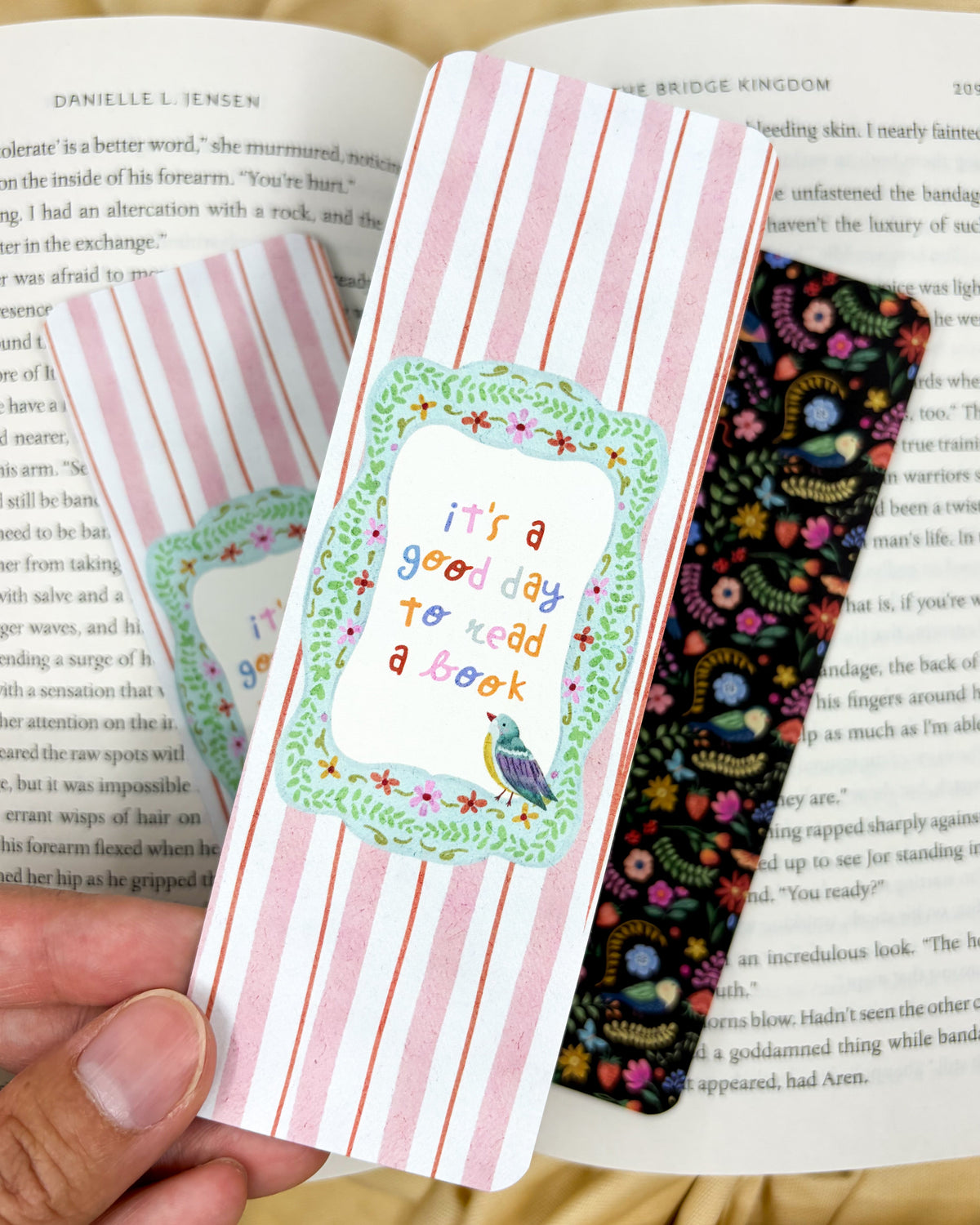 It's a Good Day to Read a Book Bookmark