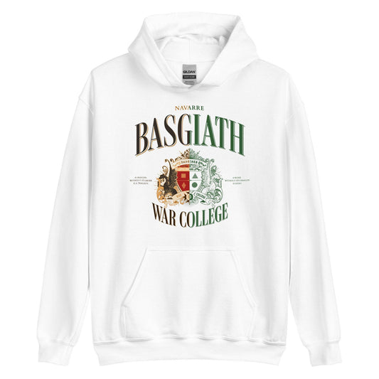 Basgiath War College Vintage Style Hoodie - The Bean Workshop - fourth wing, hoodie, rebecca yarros
