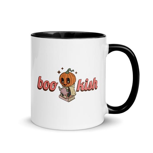 Bookish Mug - The Bean Workshop - book lover mug, Bookish mug, bookworm coffee cup, ceramic mug, coffee mug for readers, Halloween mug, literary gift, mug, reading mug, spooky season drinkware, tea cup book lover, too many books mug, unique bookish gift