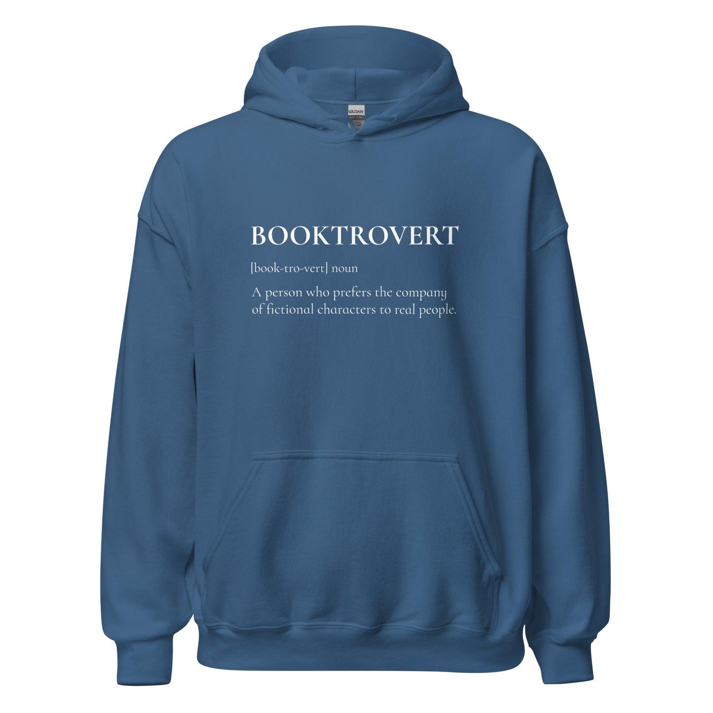 Booktrovert Hoodie - The Bean Workshop - bookish, booktrovert, hoodie, read everyday
