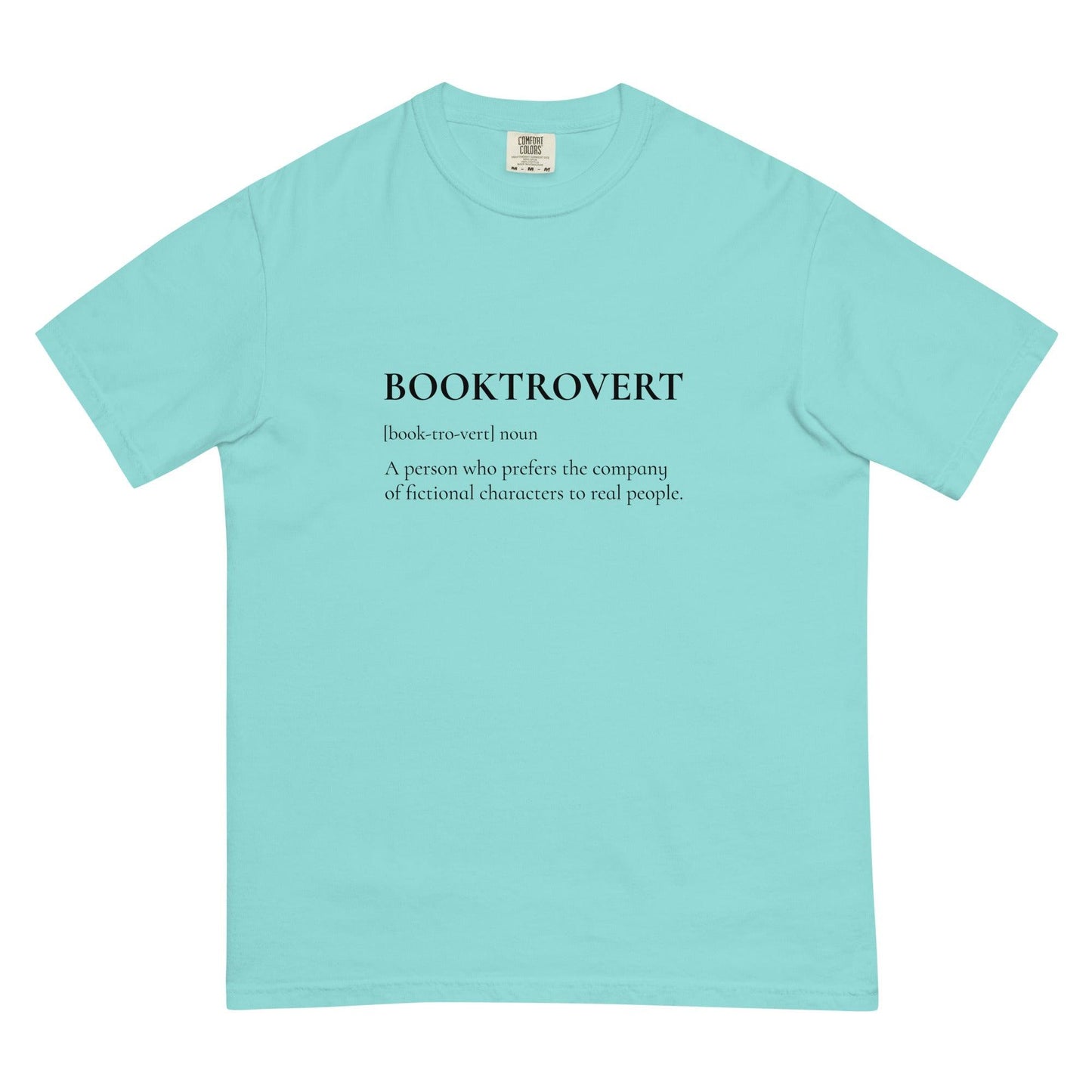 Booktrovert Tee Shirt - The Bean Workshop - bookish, booktrovert, read everyday, t-shirt, tee