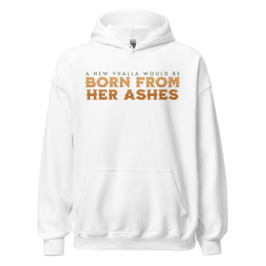 Born From Her Ashes Vhalla Yarl Hoodie - The Bean Workshop - air awakens, elise kova, hoodie, vhalla yarl