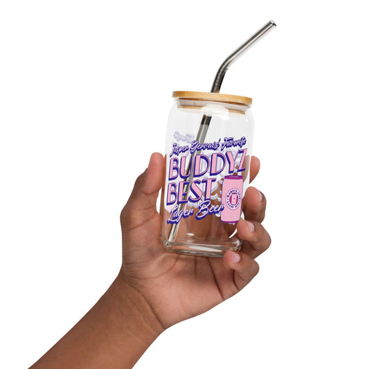 Buddyz Best Glass Can Shaped Glass Mug - The Bean Workshop - chestnut springs, elsie silver, glass can, glass mug, mug, powerless, theo silva