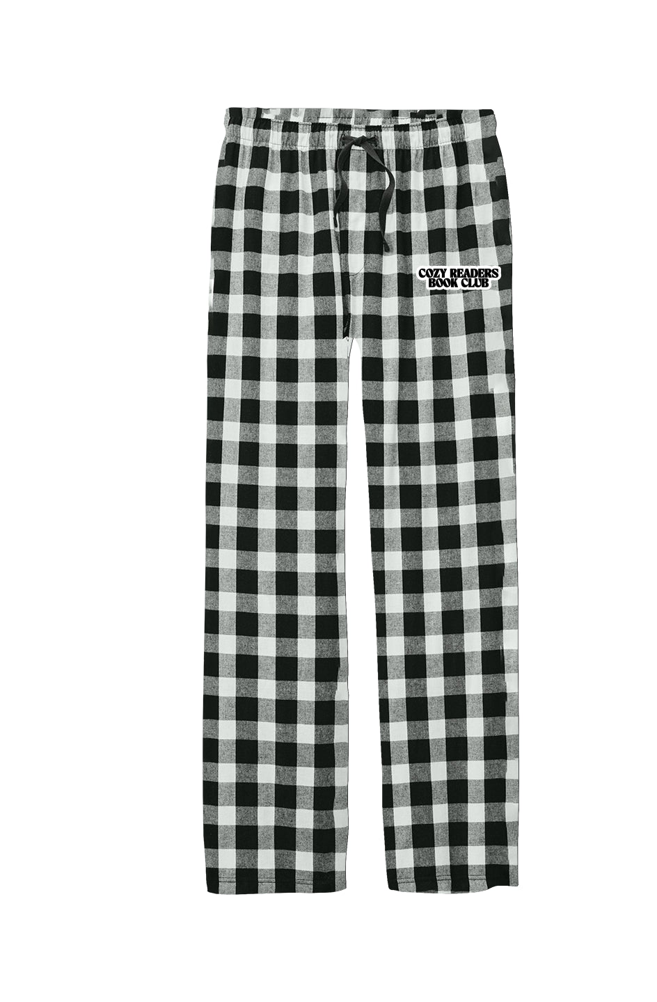 Cozy Readers Book Club Flannel Plaid Pants - The Bean Workshop - pants