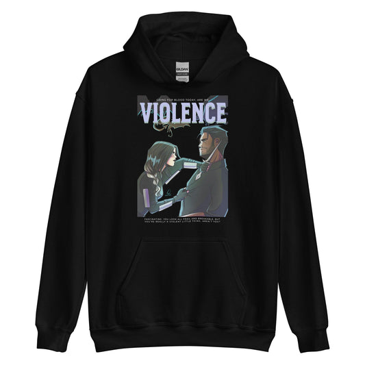 Going for Blood Hoodie - The Bean Workshop - Fourth Wing, Going for Blood, hoodie, Rebecca Yarros, The Empyrean, Violet and Xaden