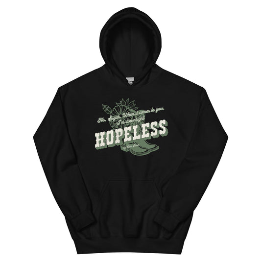 Hopeless Hoodie - The Bean Workshop - chestnut springs, elsie silver, hoodie, hopeless