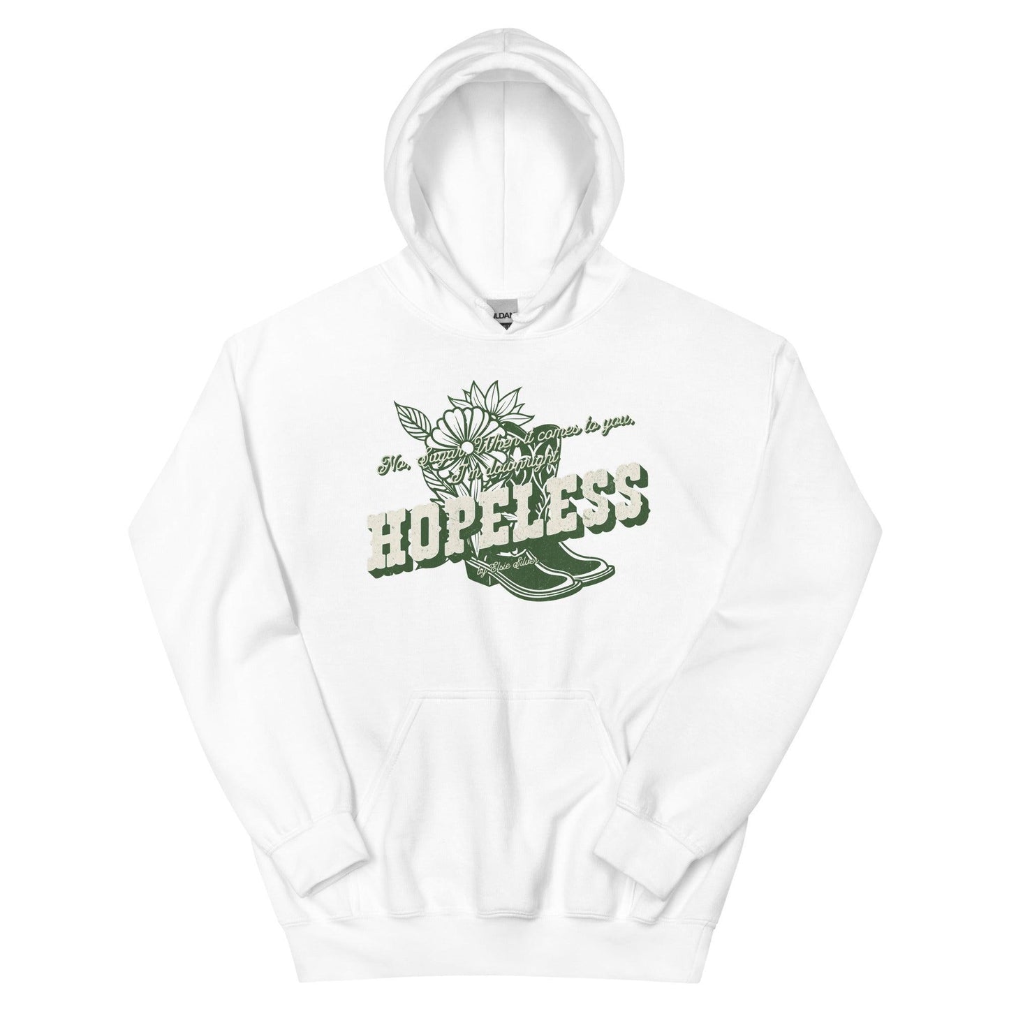 Hopeless Hoodie - The Bean Workshop - chestnut springs, elsie silver, hoodie, hopeless