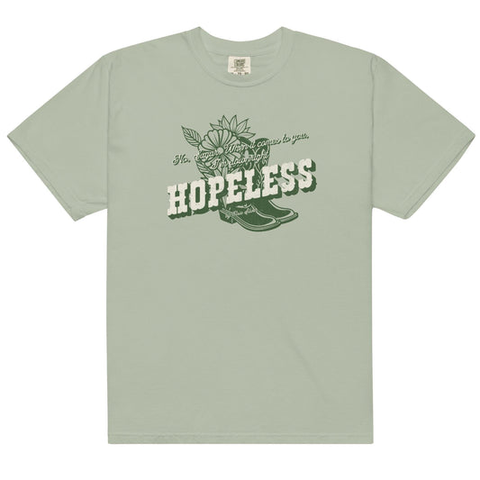 Hopeless Tee Shirt - The Bean Workshop - beau eaton, box tee, chestnut springs, elsie silver, hopeless