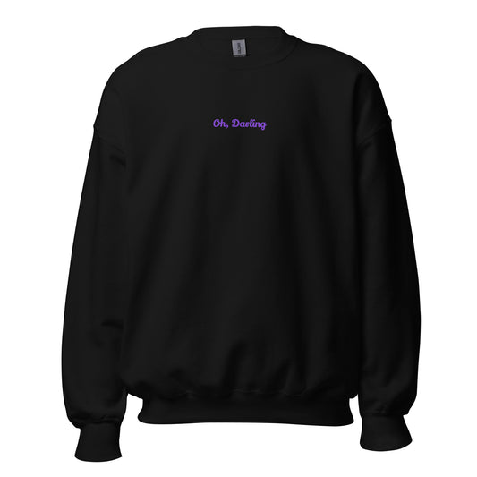 Kai Azer Book Quotes Embroidered Sweatshirt - The Bean Workshop - embroidered, kai azer, lauren roberts, paedyn gray, powerless, pullover, sweater, sweatshirt