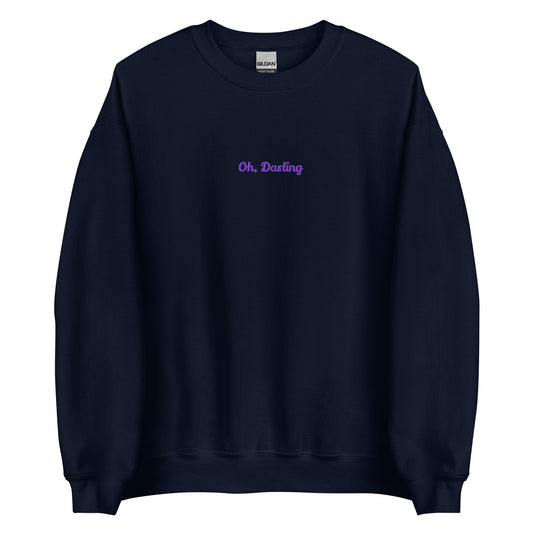 Kai Azer Book Quotes Embroidered Sweatshirt - The Bean Workshop - embroidered, kai azer, lauren roberts, paedyn gray, powerless, pullover, sweater, sweatshirt
