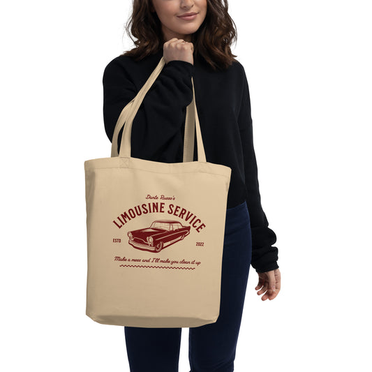 Limousine Service by Dante Russo Organic Cotton Twill Tote Bag - The Bean Workshop - Ana Huang, Bookish Tote, Dante Russo, King of Wrath, Kings of Sin, Limousine Service, tote, tote bag