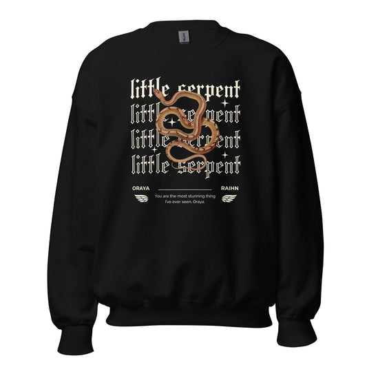 Little Serpent Sweatshirt - The Bean Workshop - carissa broadbent, sweatshirt, the serpent and the wings of night