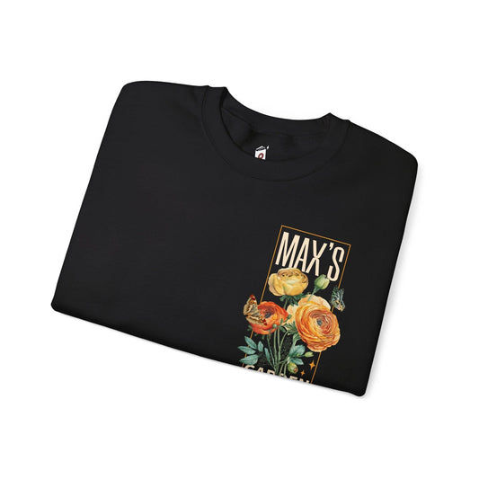 Max's Garden Sweatshirt - The Bean Workshop - carissa broadbent, Crew neck, daughter of no worlds, DTG, Men's Clothing, Regular fit, sweatshirt, Sweatshirts, Unisex, Women's Clothing