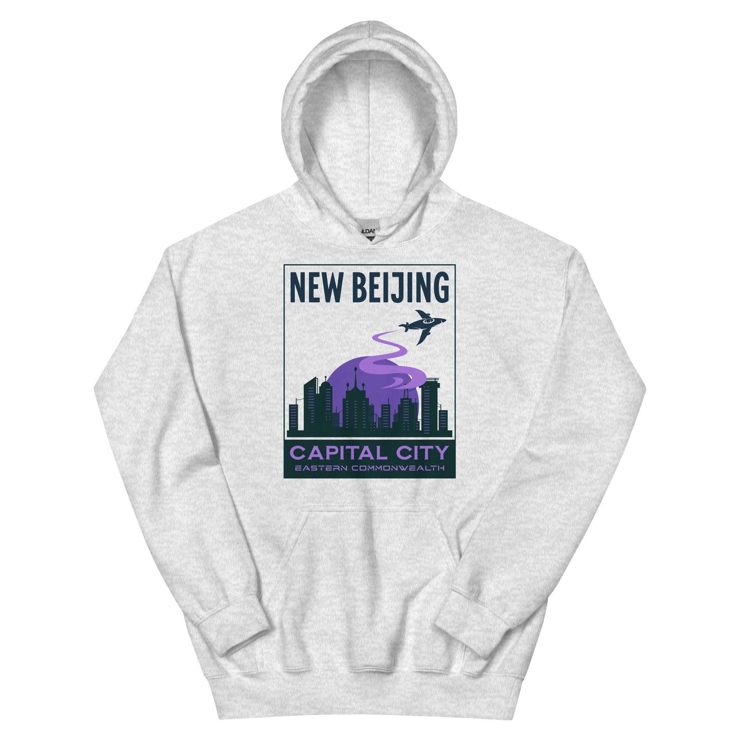 New Beijing Hoodie - The Bean Workshop - Eastern Commonwealth, hoodie, Marissa Meyer, New Beijing, The Lunar Chronicles