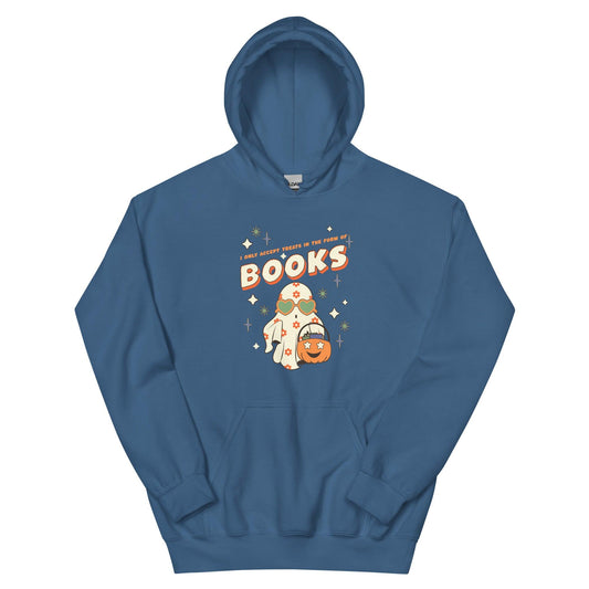 Only Accept Books Hoodie - The Bean Workshop - Halloween, hoodie