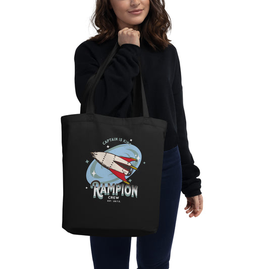 Rampion Crew Organic Cotton Twill Tote Bag - The Bean Workshop - Bookish Accesories, Linh Cinder, Marissa Meyer, Organic Cotton twill tote bag, Rampion Crew, The Lunar Chronicles, tote, Tote bag