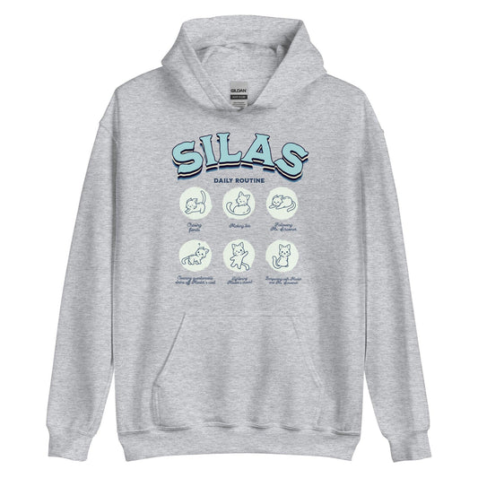 Silas Daily Routine Hoodie - The Bean Workshop - hoodie, Margaret Rogerson, Silas, Sorcery of Thorns