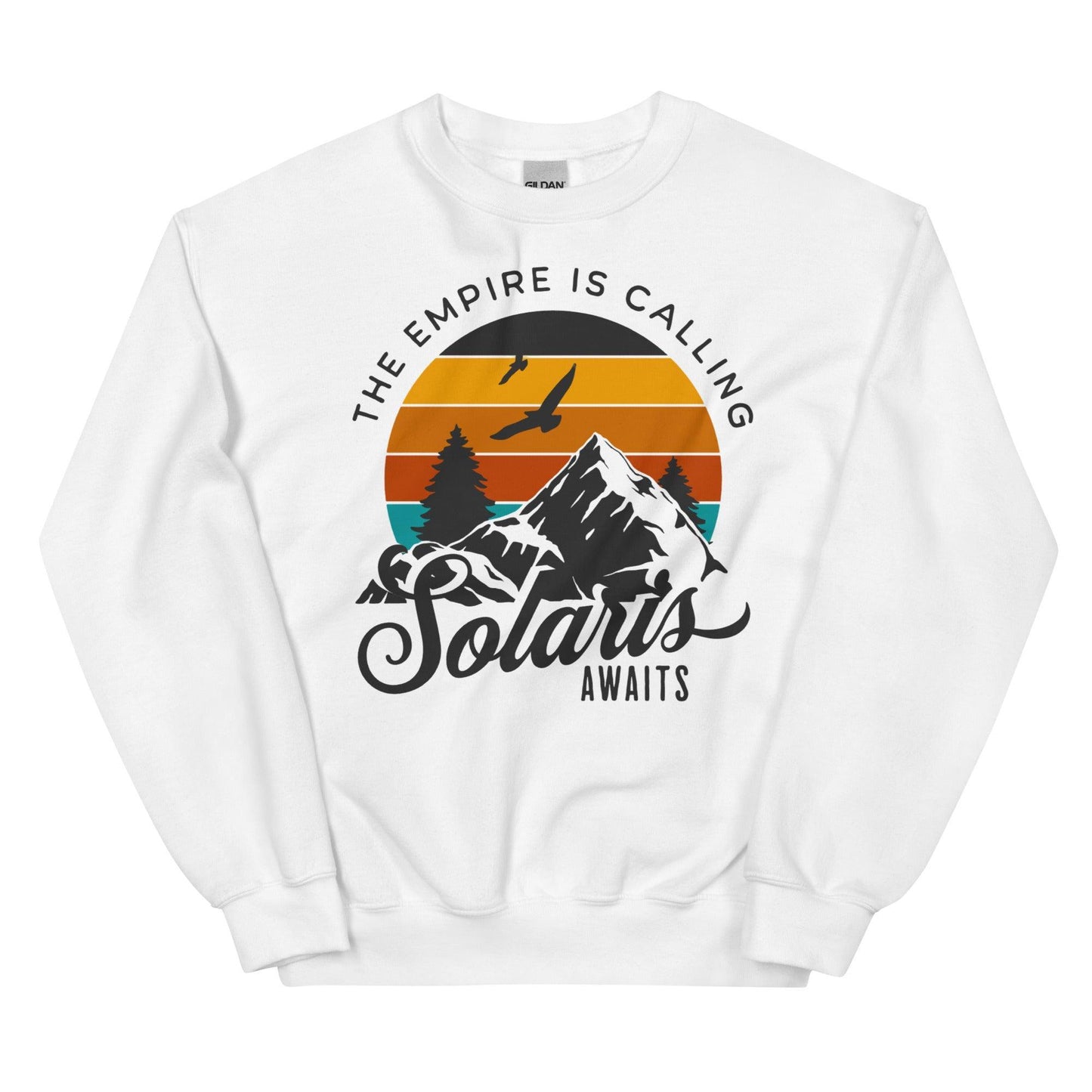 Solaris Awaits Sweatshirt - The Bean Workshop - air awakens, elise kova, sweatshirt