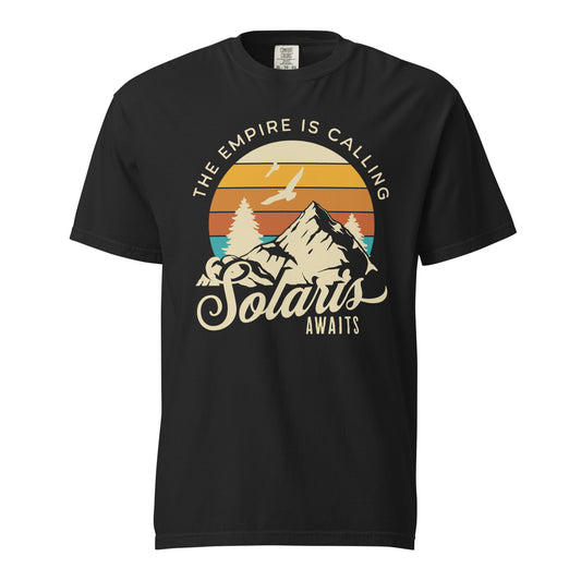Solaris Awaits T-Shirt - The Bean Workshop - Air Awakens, Bookish Fashion, Elise Kova, Fandom Merch, Solaris Awaits, t-shirt, tee