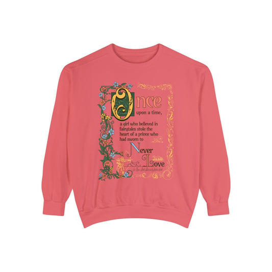 The Ballad of the Archer and the Fox Heavyweight Sweatshirt - The Bean Workshop - Crew neck, evangeline fox, heavyweight sweatshirt, jacks prince of heart, once upon a broken heart, ouabh, stephanie garber, Sweatshirts