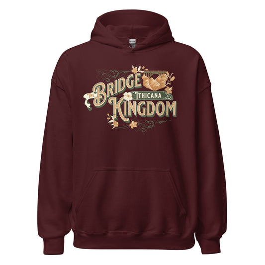 The Queen Ithicana Needed Hoodie - The Bean Workshop - Bookish aesthetic, Bookish Fashion, Danielle L. Jensen, hoodie, Lara Veliant, Queen Ithicana, The Brigde Kingdom