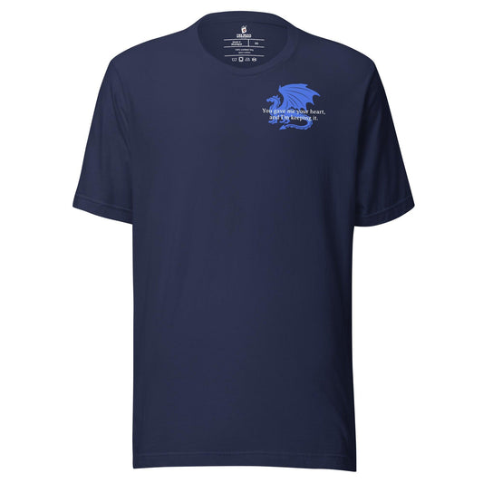 Xaden Riorson Dragon Relic T-Shirt - The Bean Workshop - fourth wing, rebecca yarros, t-shirt, xaden riorson