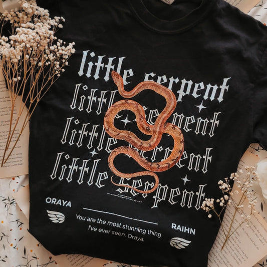 Little Serpent Tee Shirt - The Bean Workshop - box tee, carissa broadbent, the serpent and the wings of night