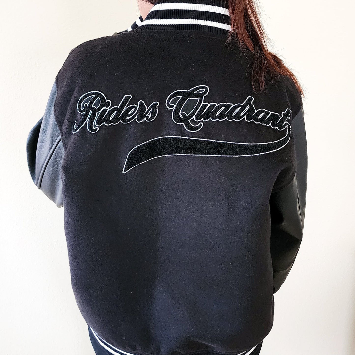 Riders Quadrant Varsity Bomber Jacket