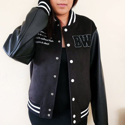 Riders Quadrant Varsity Bomber Jacket