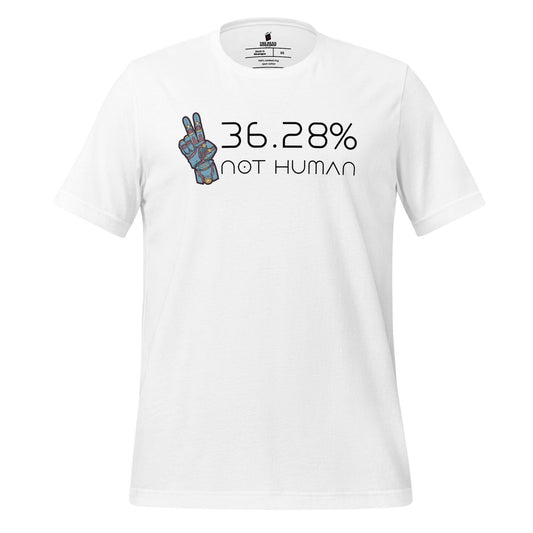 36.28% Not Human T Shirt - The Bean Workshop - linh cinder, marissa meyer, t-shirt, the lunar chronicles, tlc
