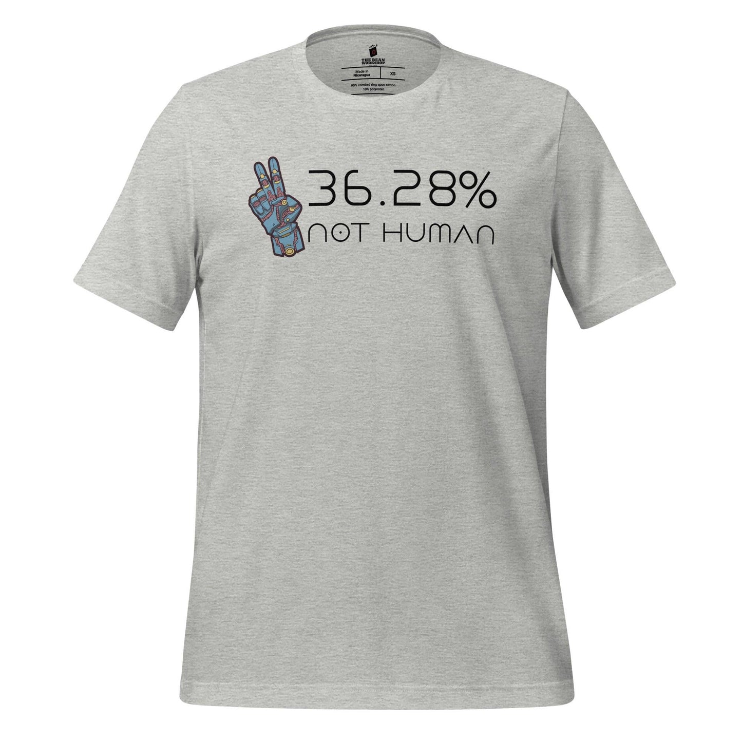 36.28% Not Human T Shirt - The Bean Workshop - linh cinder, marissa meyer, t-shirt, the lunar chronicles, tlc