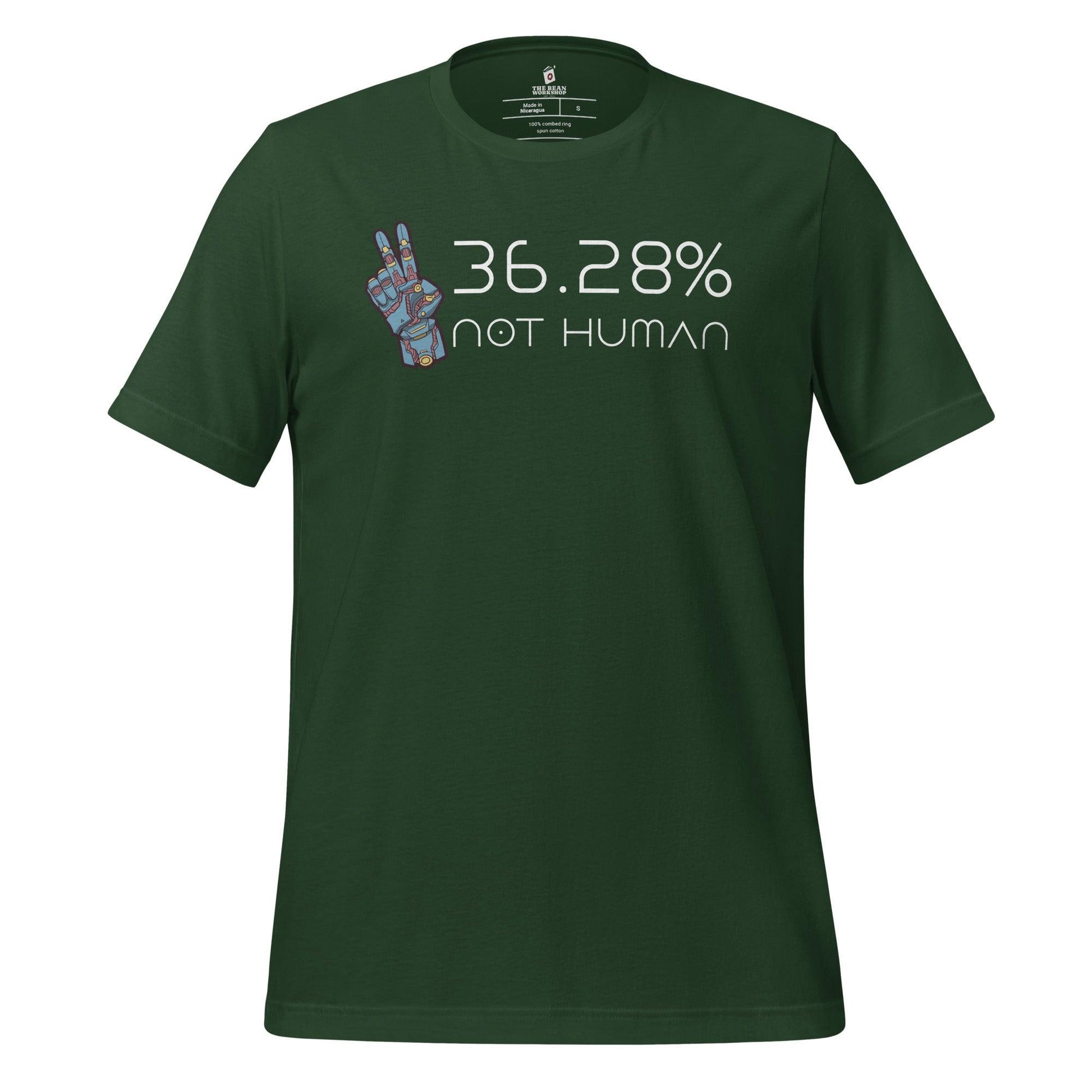 36.28% Not Human T-Shirt - The Bean Workshop - marissa meyer, t-shirt, the lunar chronicles, tlc