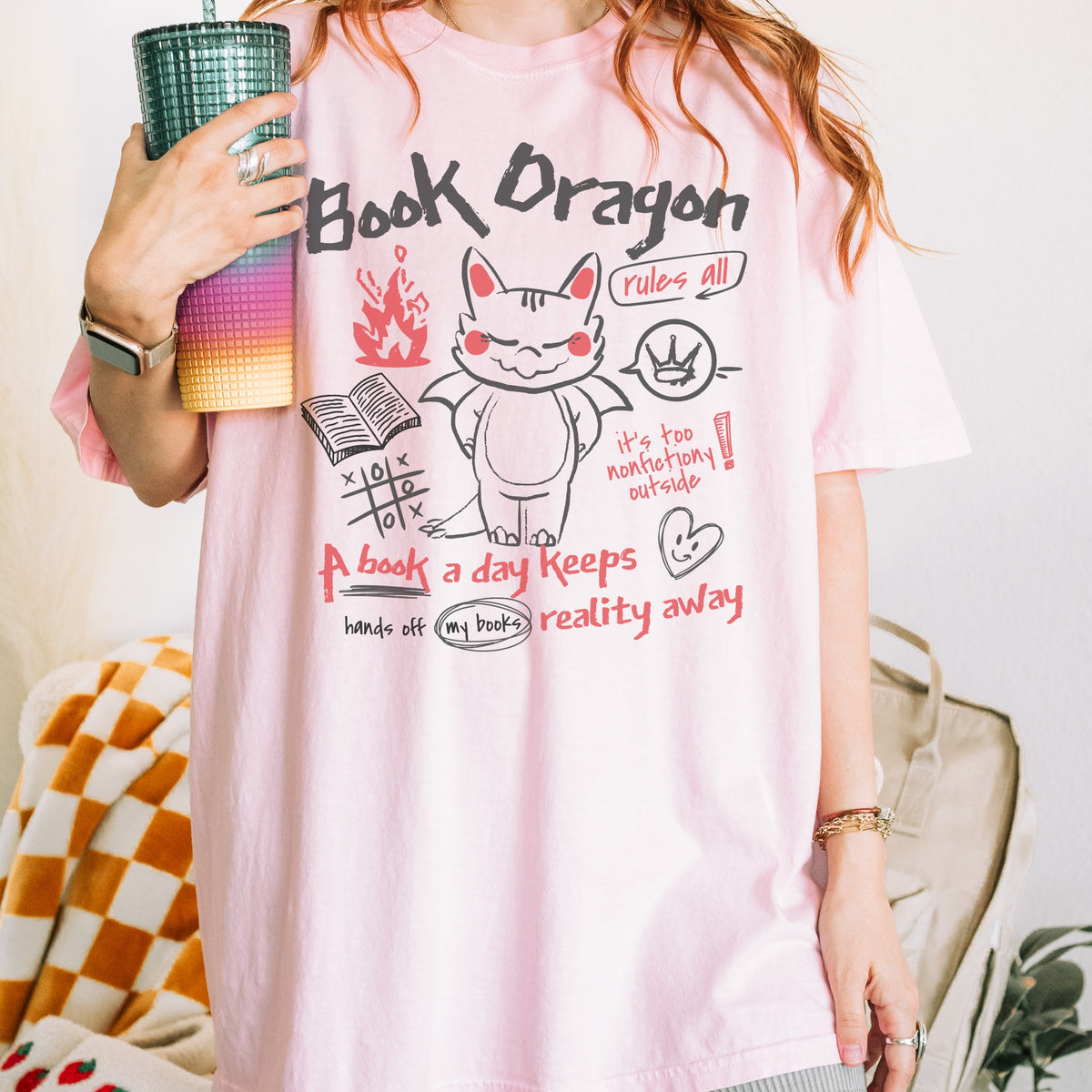 Book Dragon T-shirt