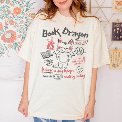 Book Dragon T-shirt