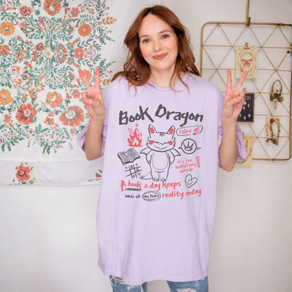 Book Dragon T-shirt