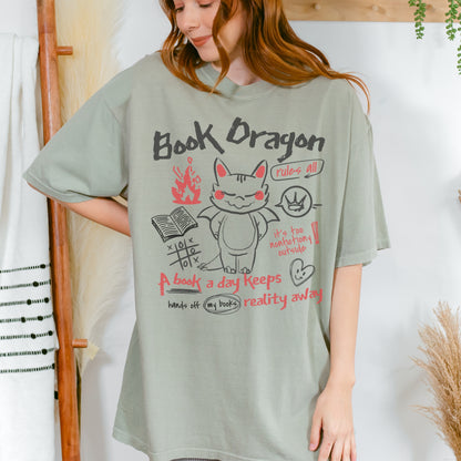 Book Dragon T-shirt