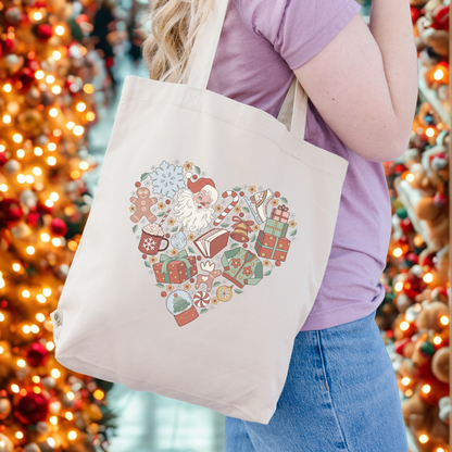 Christmas Necessities Organic Cotton Twill Tote Bag
