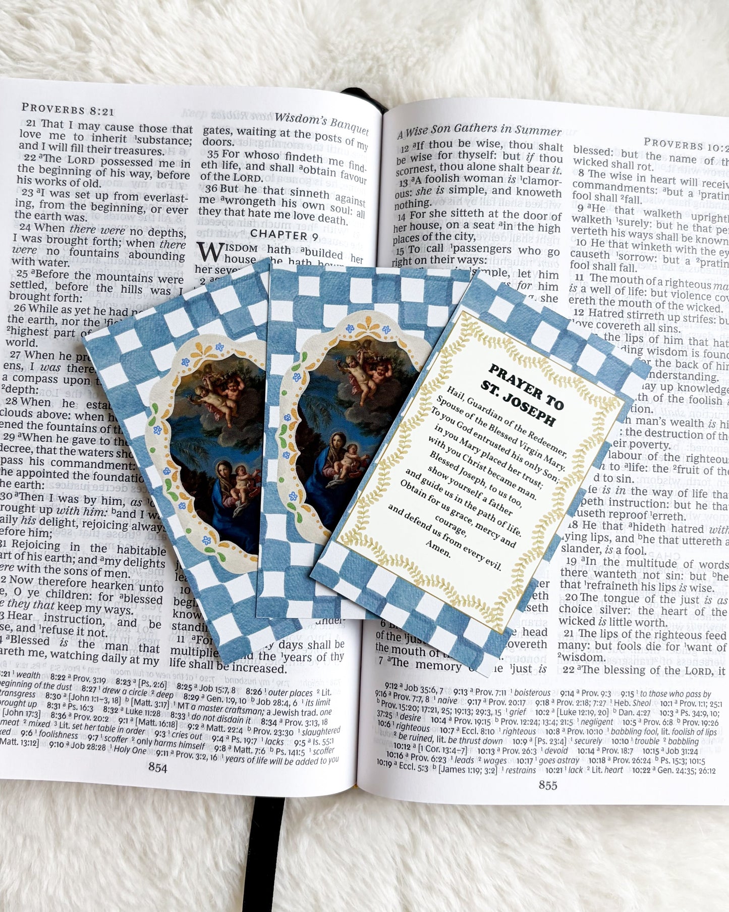St. Joseph Prayer Card & Bookmark