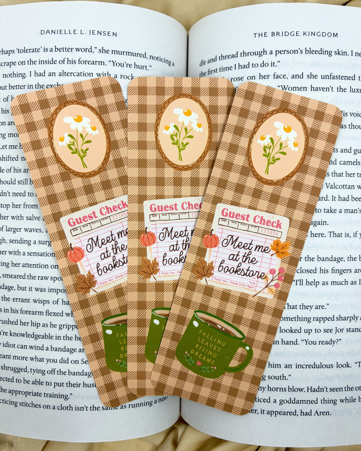 Pages of Autumn Bookmark