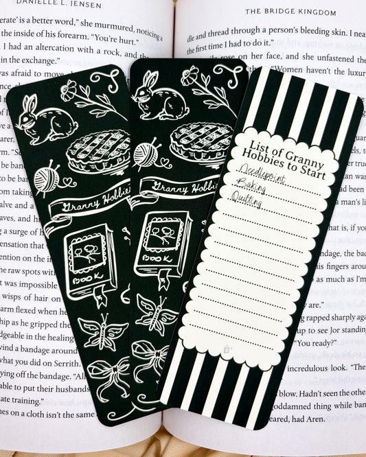 Granny Hobbies Bookmark