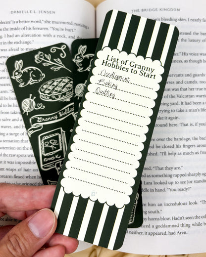 Granny Hobbies Bookmark