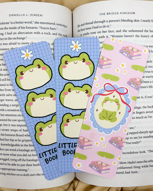 Little Frog's Book Club Bookmark