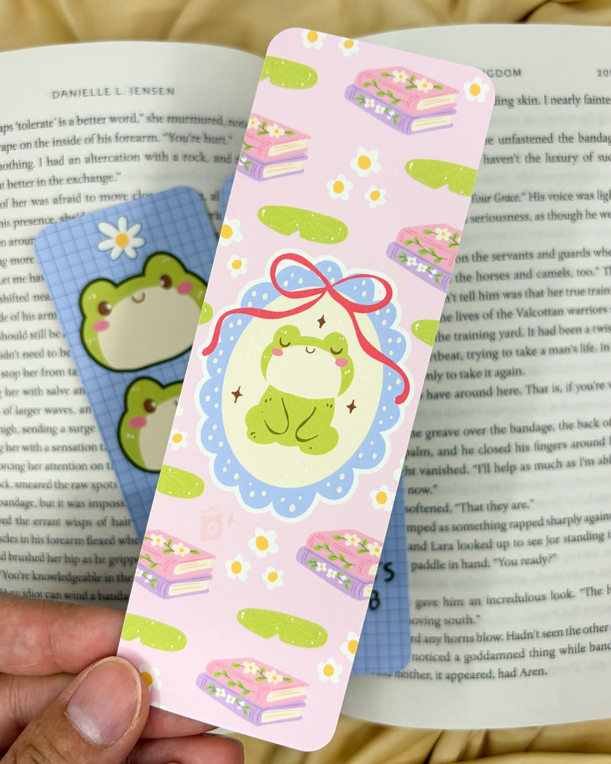 Little Frog's Book Club Bookmark