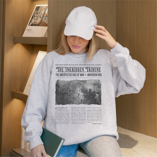 The Inkridden Tribune The Unexpected Face of War Sweatshirt