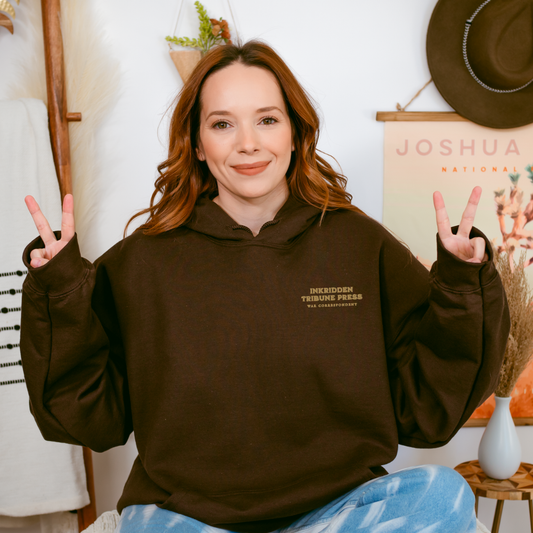 The Inkridden Tribune Press Embroidered Hoodie