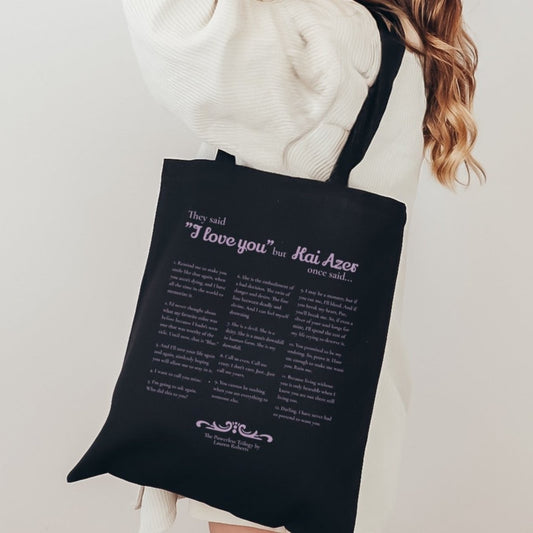 Kai Azer Book Quotes Eco Tote Bag