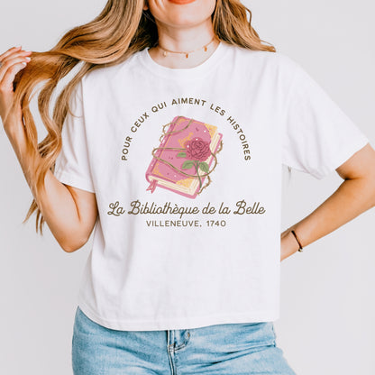 La Bibliotheque de la Belle Boxy Tee