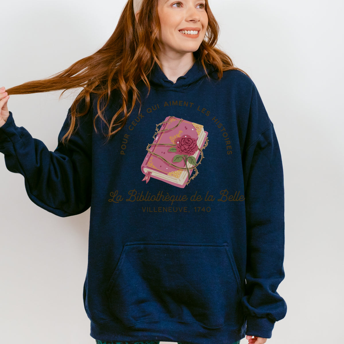 La Bibliotheque de la Belle Hoodie