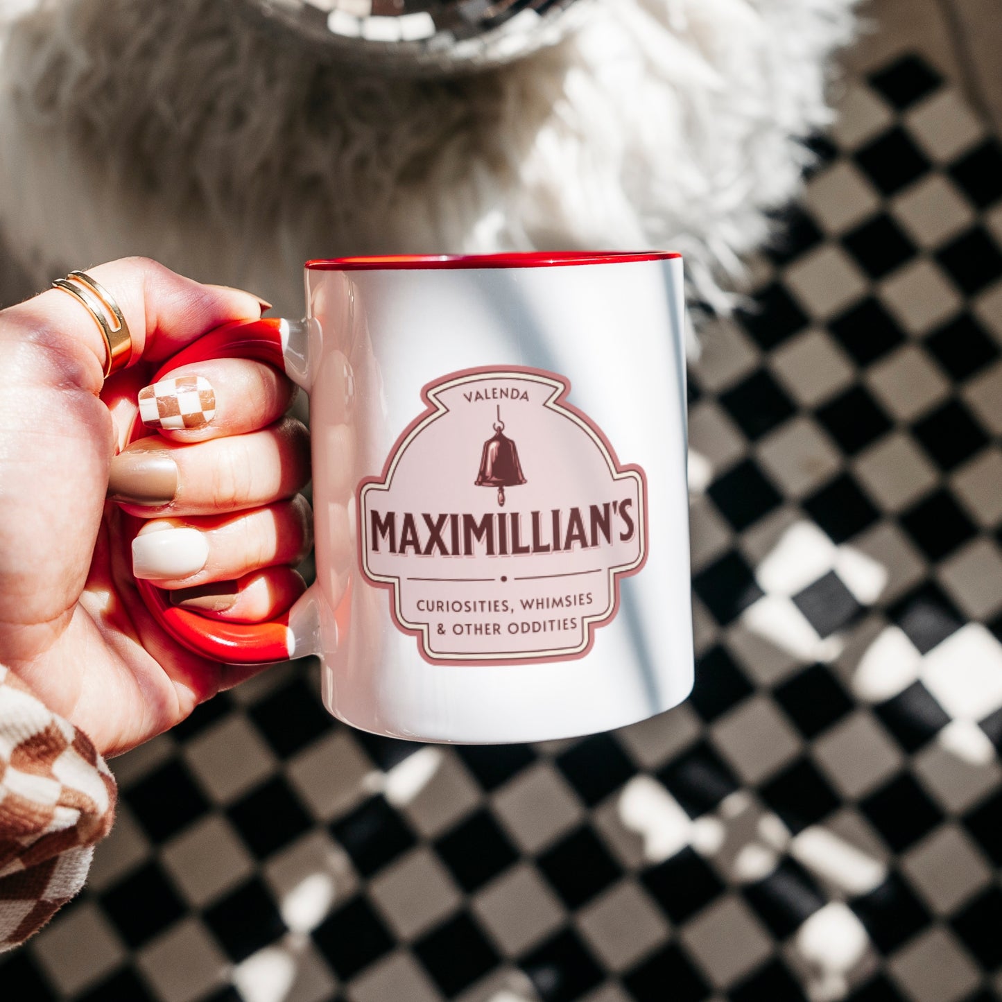 Maximilian's Curiosities Mug with Color Inside