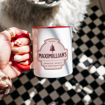 Maximilian's Curiosities Mug with Color Inside